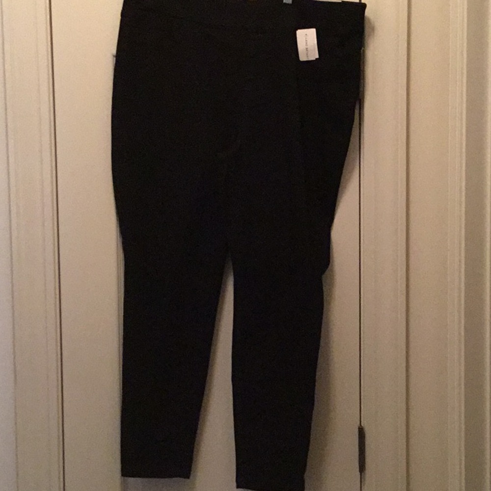 Lane Bryant size 18 black pants NWT
